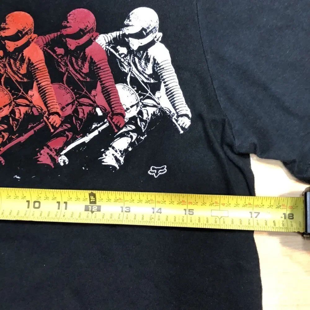 Fox Racing Small Tee Black - Picture 3 of 6